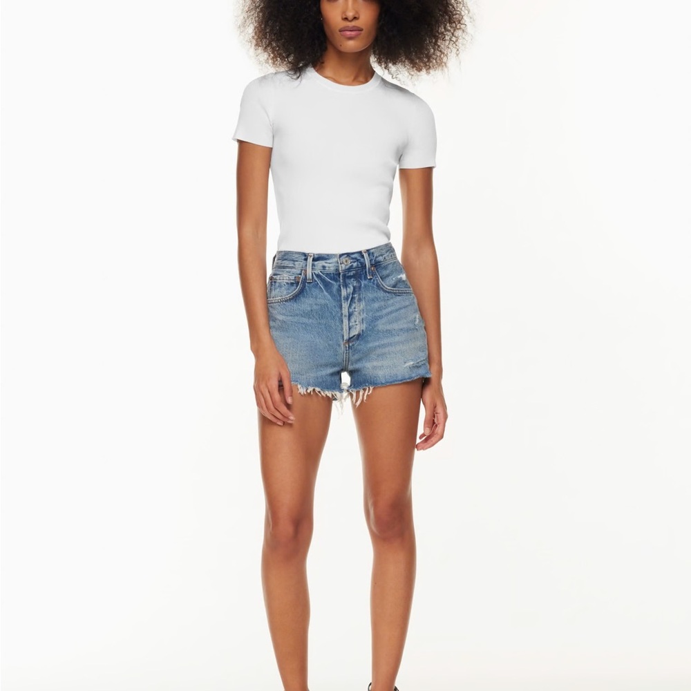 AGOLDE Jaden denim shorts Sz 26